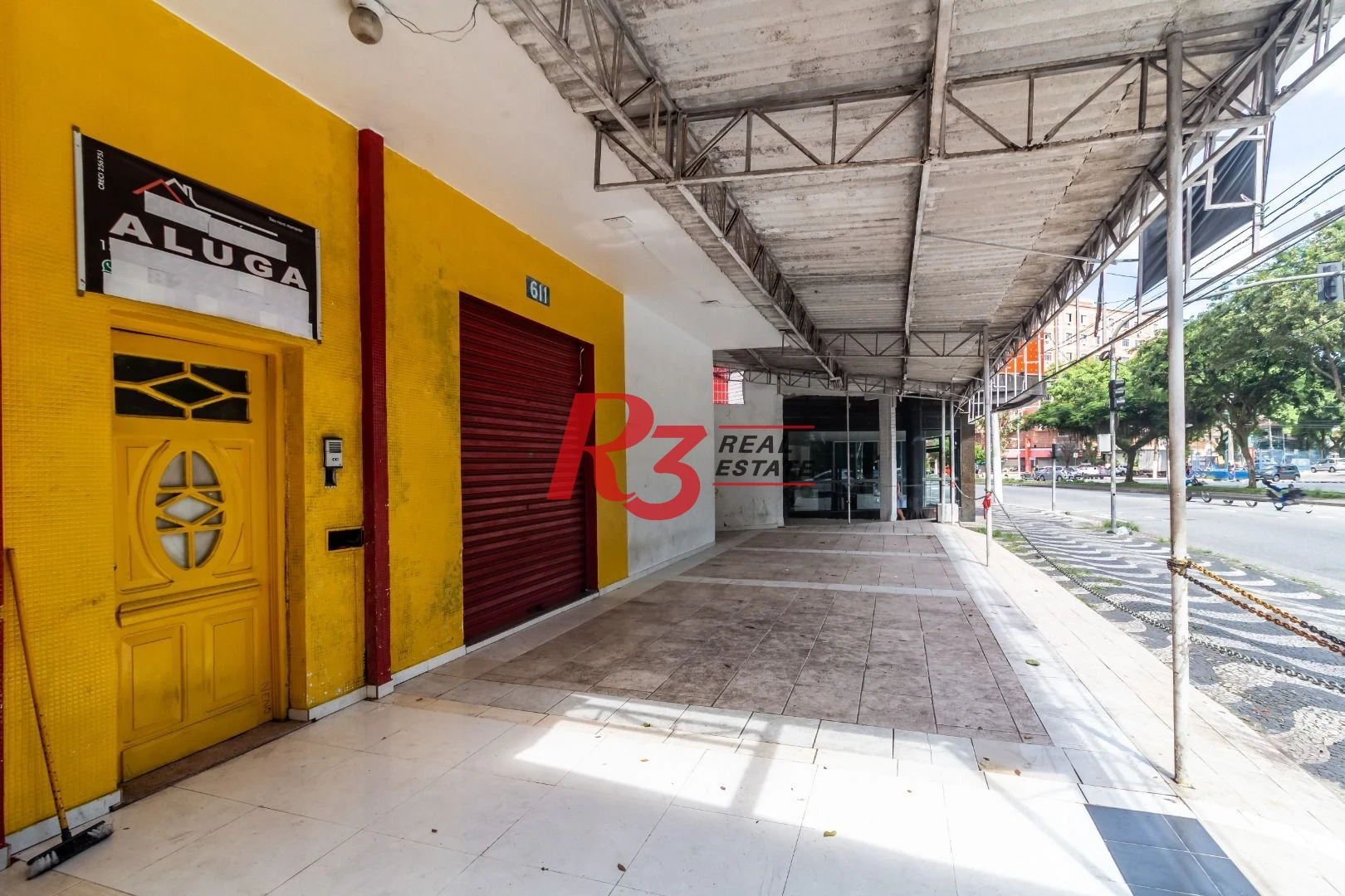 Prédio para alugar, 217 m² por R$ 15.300,00/mês - Estuário - Santos/SP