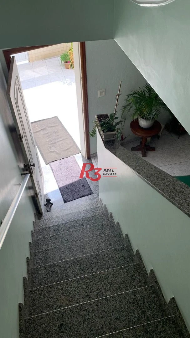 Casa com 3 dormitórios à venda, 230 m² - Aparecida - Santos/SP