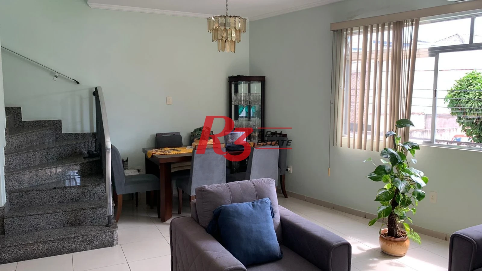 Casa com 3 dormitórios à venda, 230 m² - Aparecida - Santos/SP