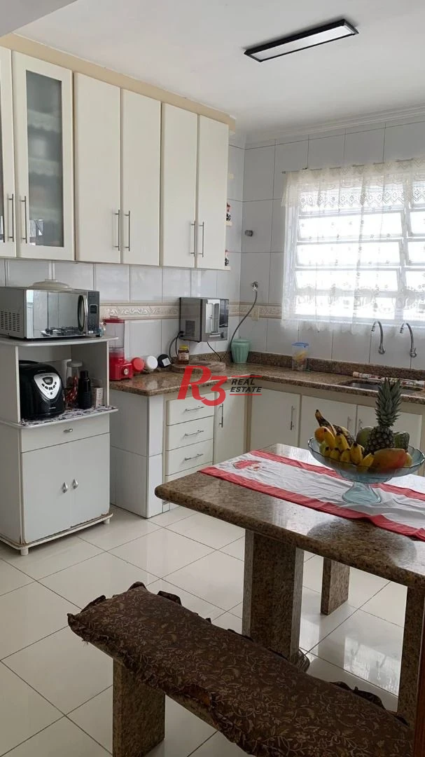 Casa com 3 dormitórios à venda, 230 m² - Aparecida - Santos/SP
