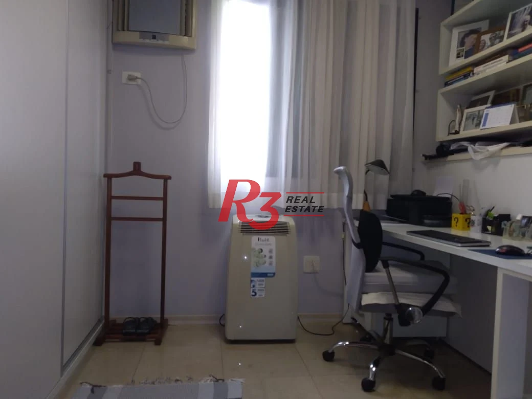Apartamento com 3 dormitórios à venda, 160 m² - Gonzaga - Santos/SP