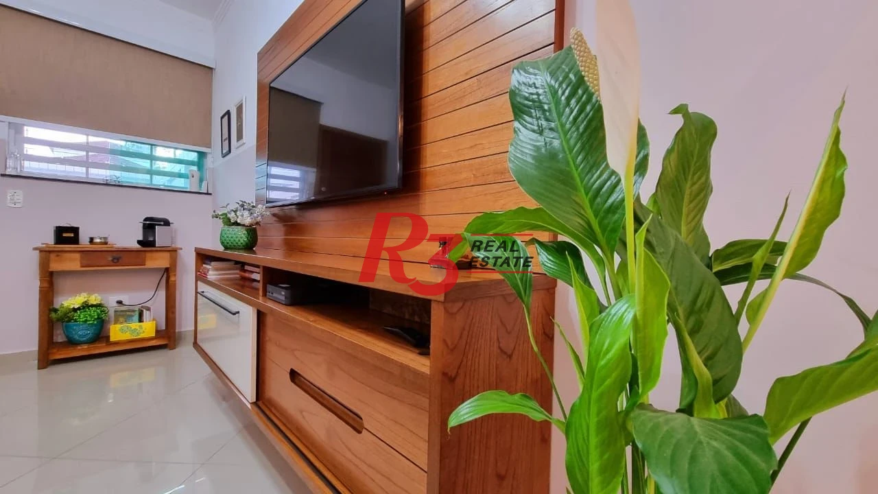 Casa com 2 dormitórios à venda, 110 m² - Boqueirão - Santos/SP