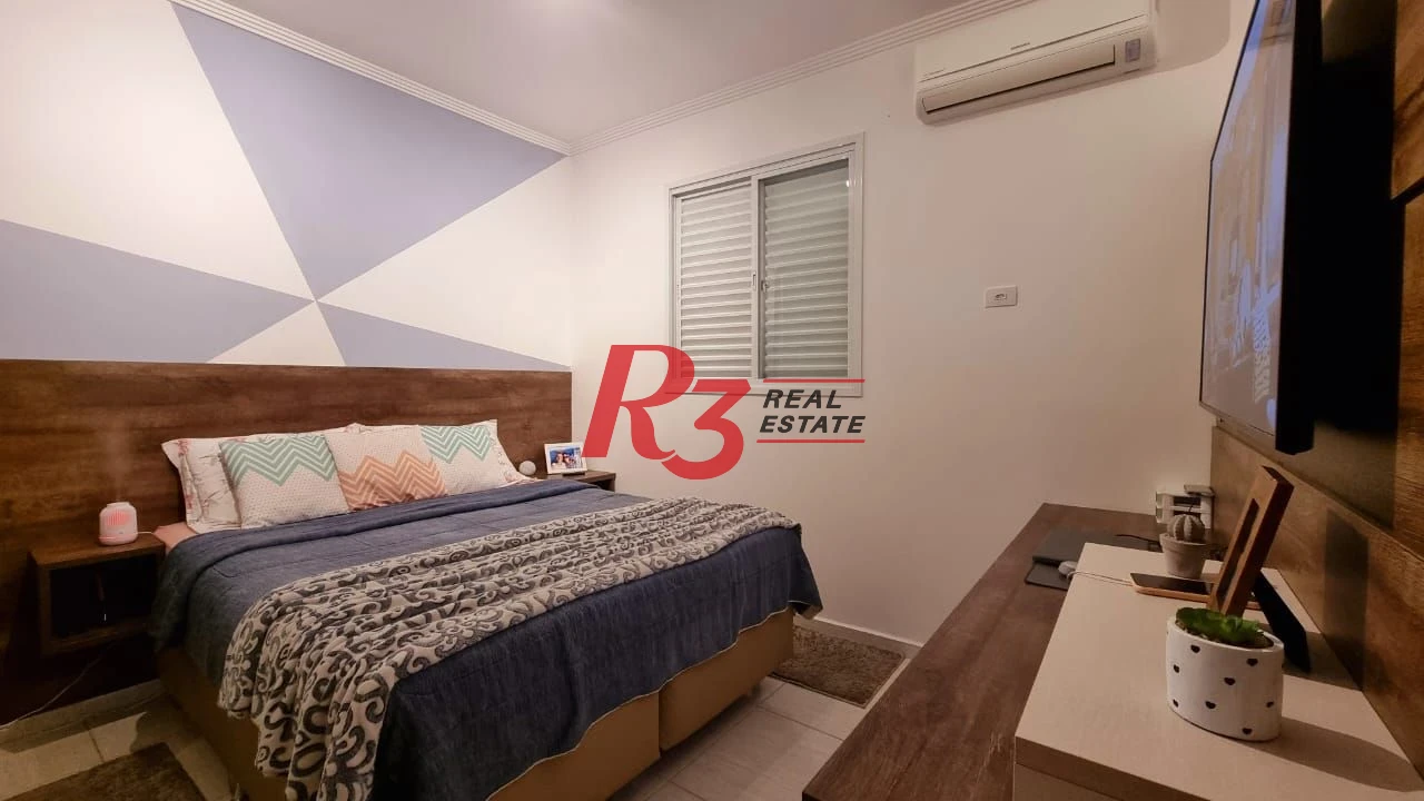 Casa com 2 dormitórios à venda, 110 m² - Boqueirão - Santos/SP