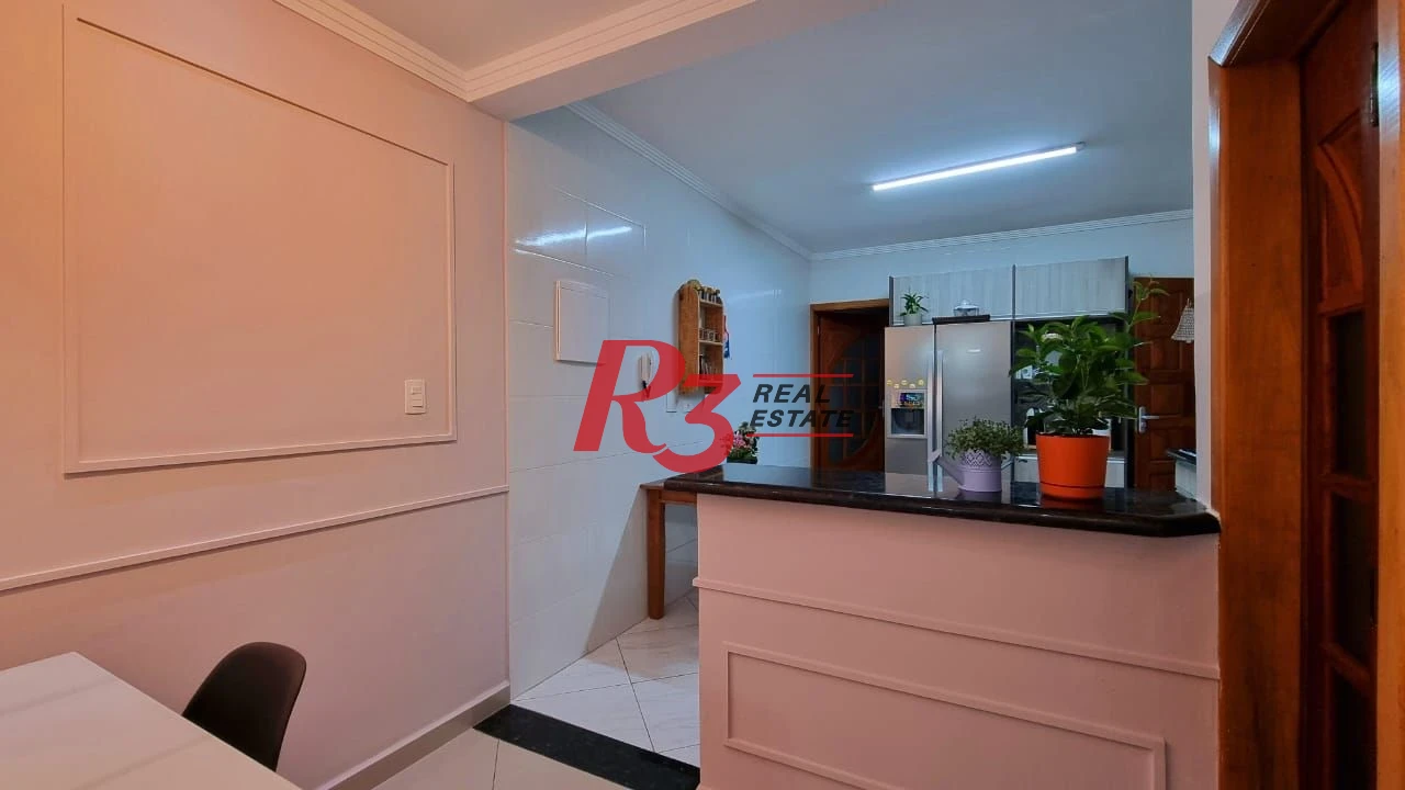 Casa com 2 dormitórios à venda, 110 m² - Boqueirão - Santos/SP