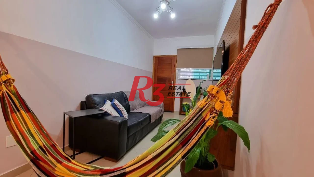 Casa com 2 dormitórios à venda, 110 m² - Boqueirão - Santos/SP