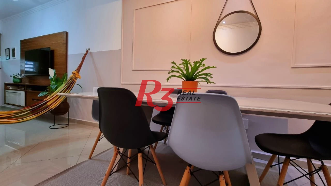 Casa com 2 dormitórios à venda, 110 m² - Boqueirão - Santos/SP