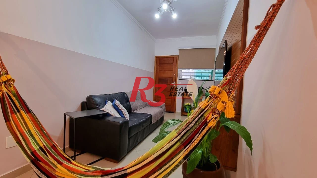 Casa com 2 dormitórios à venda, 110 m² - Boqueirão - Santos/SP