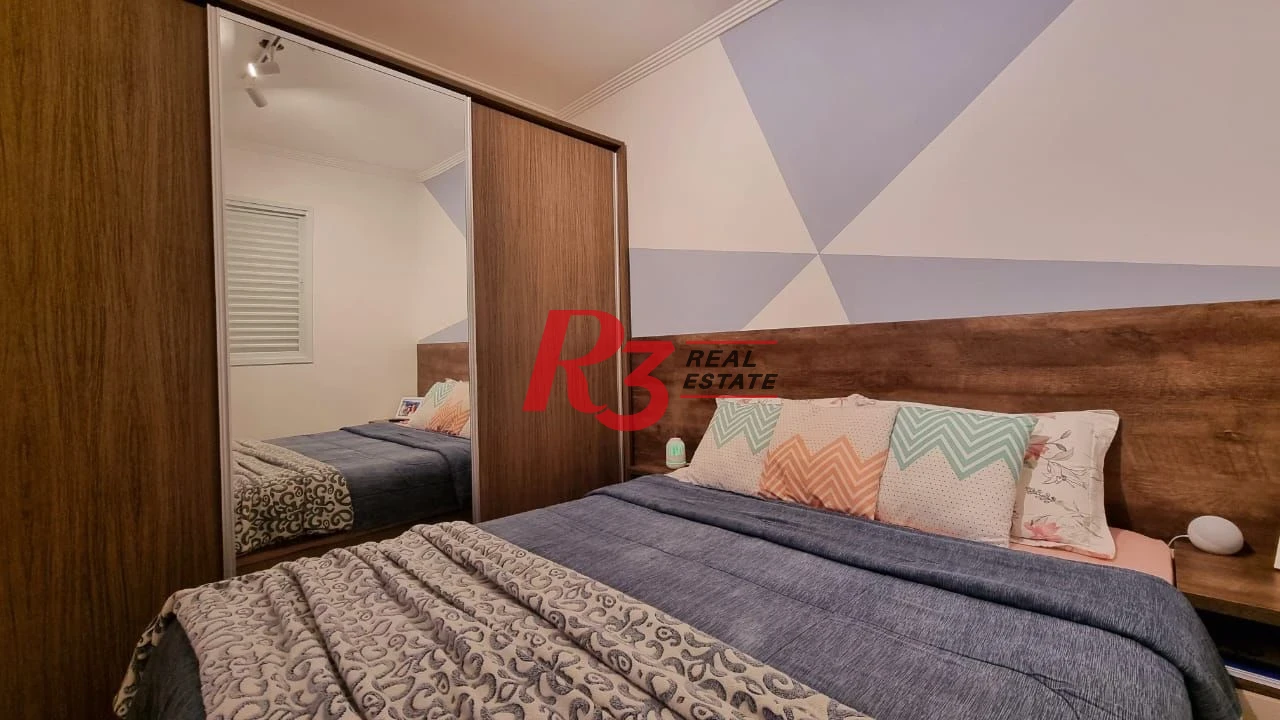 Casa com 2 dormitórios à venda, 110 m² - Boqueirão - Santos/SP