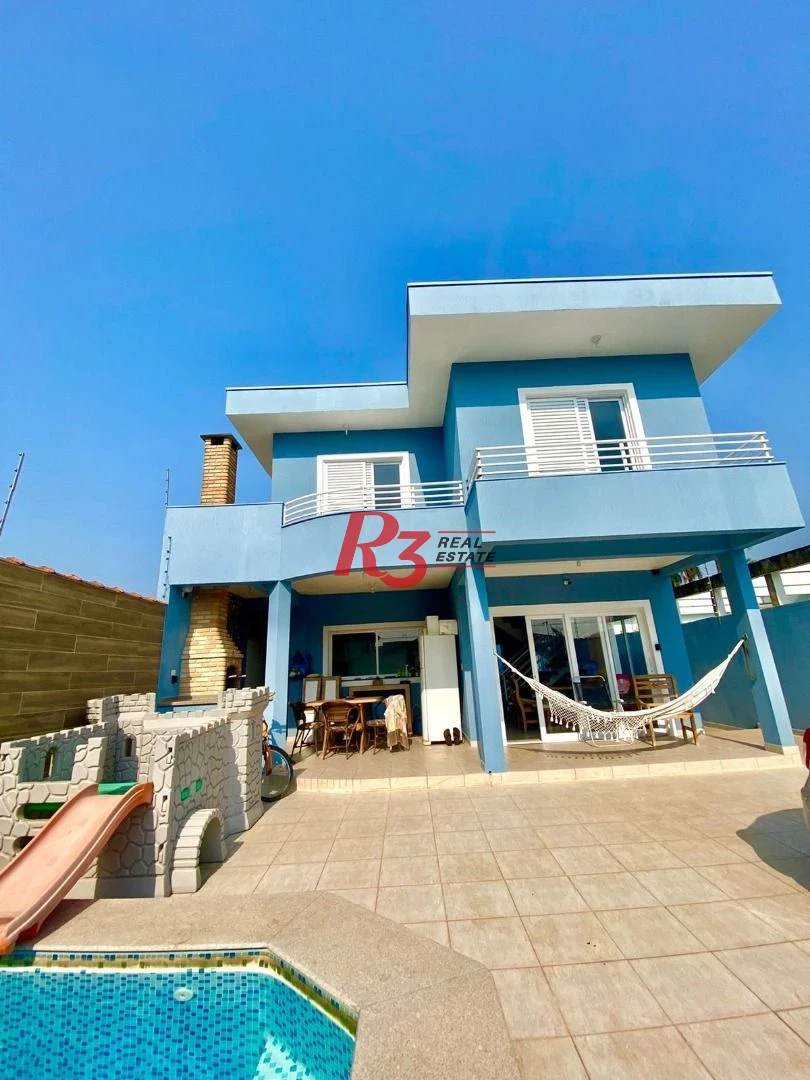Sobrado com 4 dormitórios à venda, 173 m² - Solemar - Praia Grande/SP