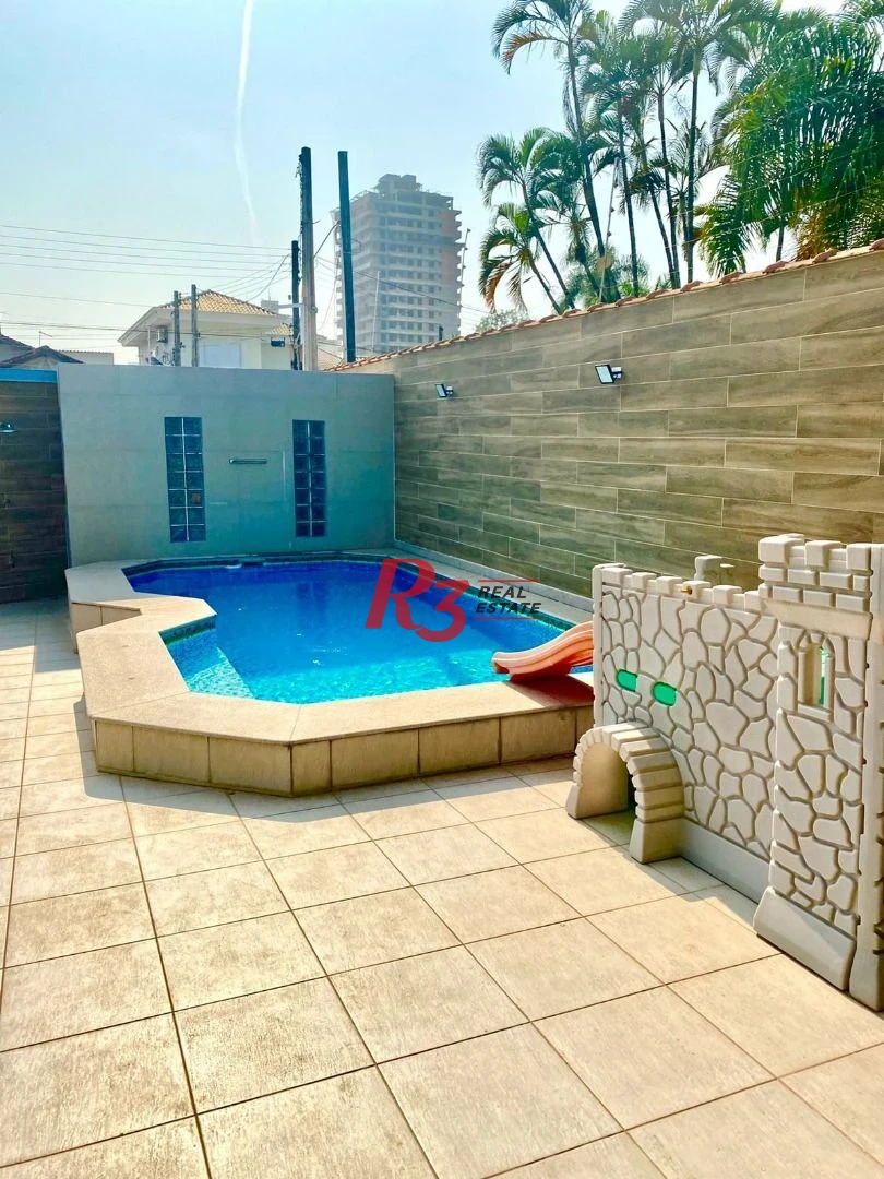 Sobrado com 4 dormitórios à venda, 173 m² - Solemar - Praia Grande/SP