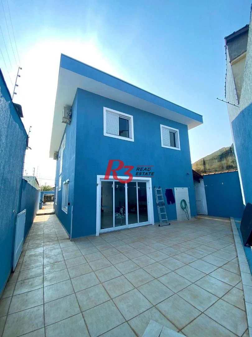 Sobrado com 4 dormitórios à venda, 173 m² - Solemar - Praia Grande/SP