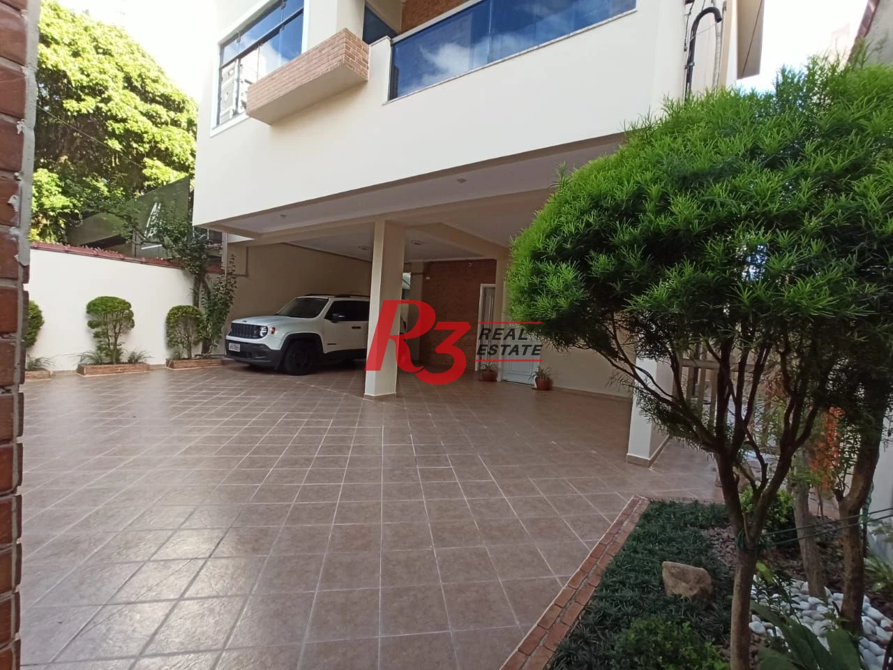 Sobrado com 4 dormitórios para alugar, 220 m² por R$ 12.000,00/mês - Embaré - Santos/SP