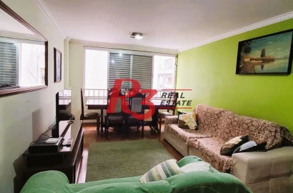 Apartamento com 2 dormitórios, 110 m² - venda por R$ 585.000,00 ou aluguel por R$ 5.500,01/mês - Boqueirão - Santos/SP