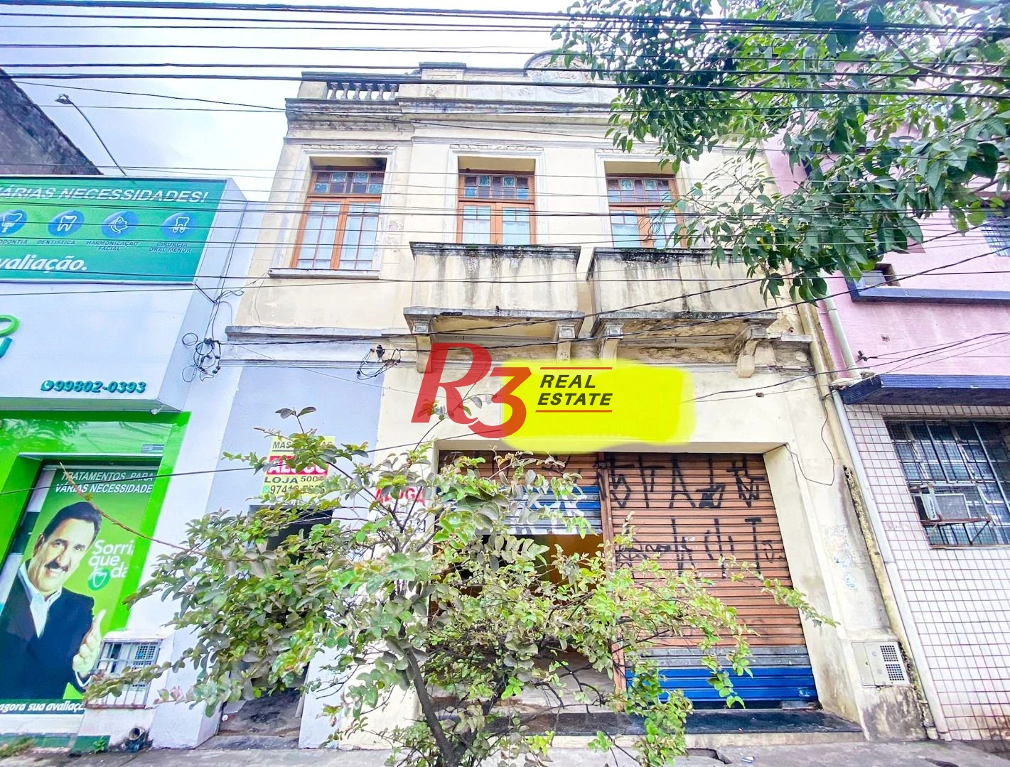 Ótima oportunidade para loja comercial, no Centro de Santos!!