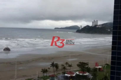 Apartamento com 1 dormitório à venda, 90 m² - Itararé - São Vicente/SP