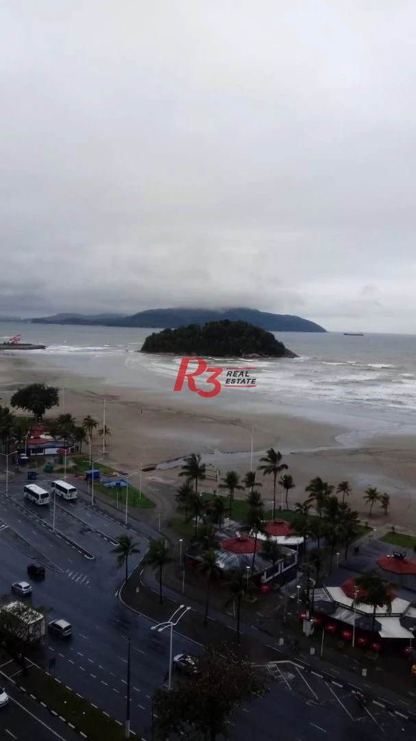 Apartamento com 1 dormitório à venda, 90 m² - Itararé - São Vicente/SP