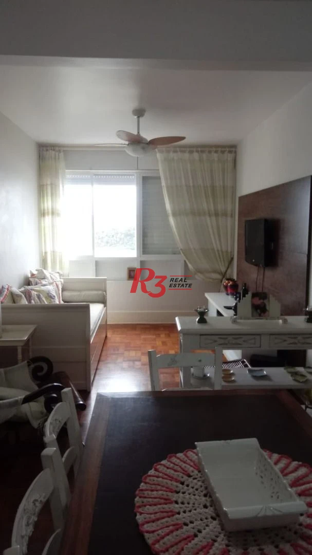 Apartamento com 1 dormitório à venda, 90 m² - Itararé - São Vicente/SP