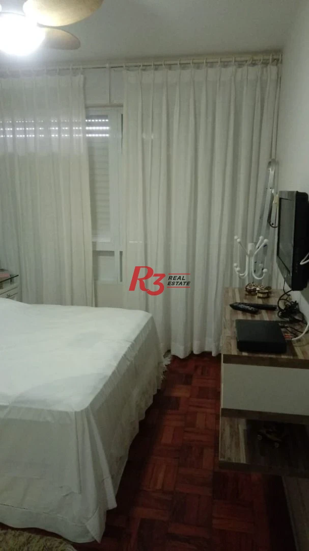 Apartamento com 1 dormitório à venda, 90 m² - Itararé - São Vicente/SP