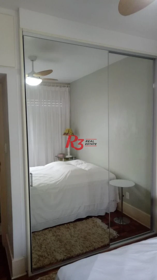 Apartamento com 1 dormitório à venda, 90 m² - Itararé - São Vicente/SP