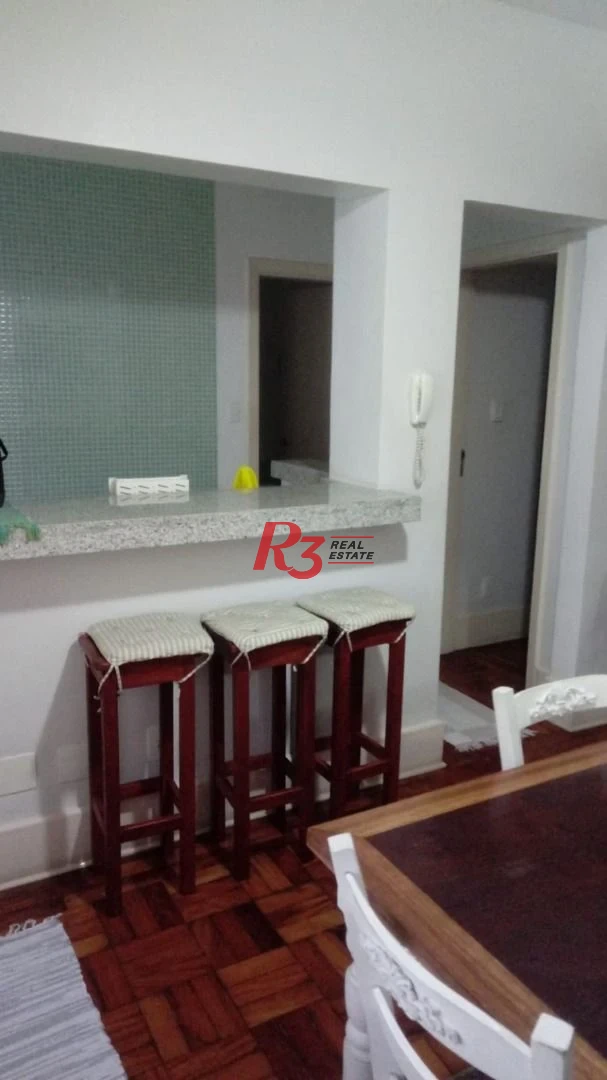 Apartamento com 1 dormitório à venda, 90 m² - Itararé - São Vicente/SP