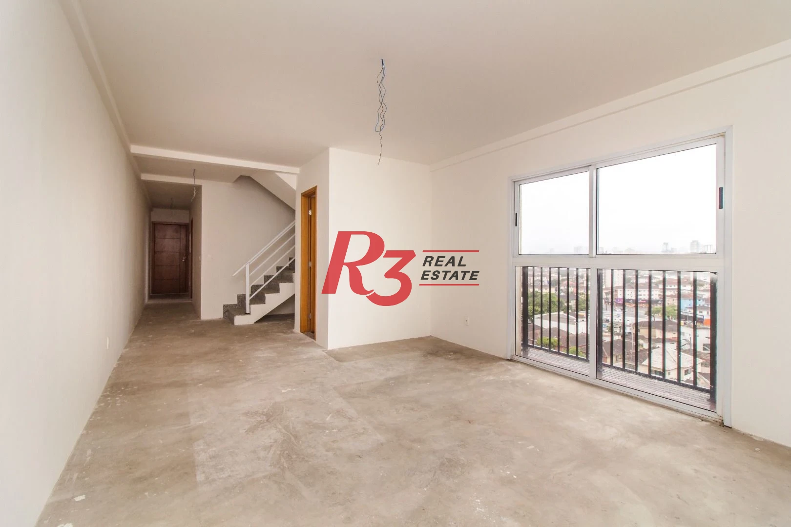 Apartamento Duplex com 3 dormitórios à venda, 131 m² por R$ 989.000,00 - Encruzilhada - Santos/SP
