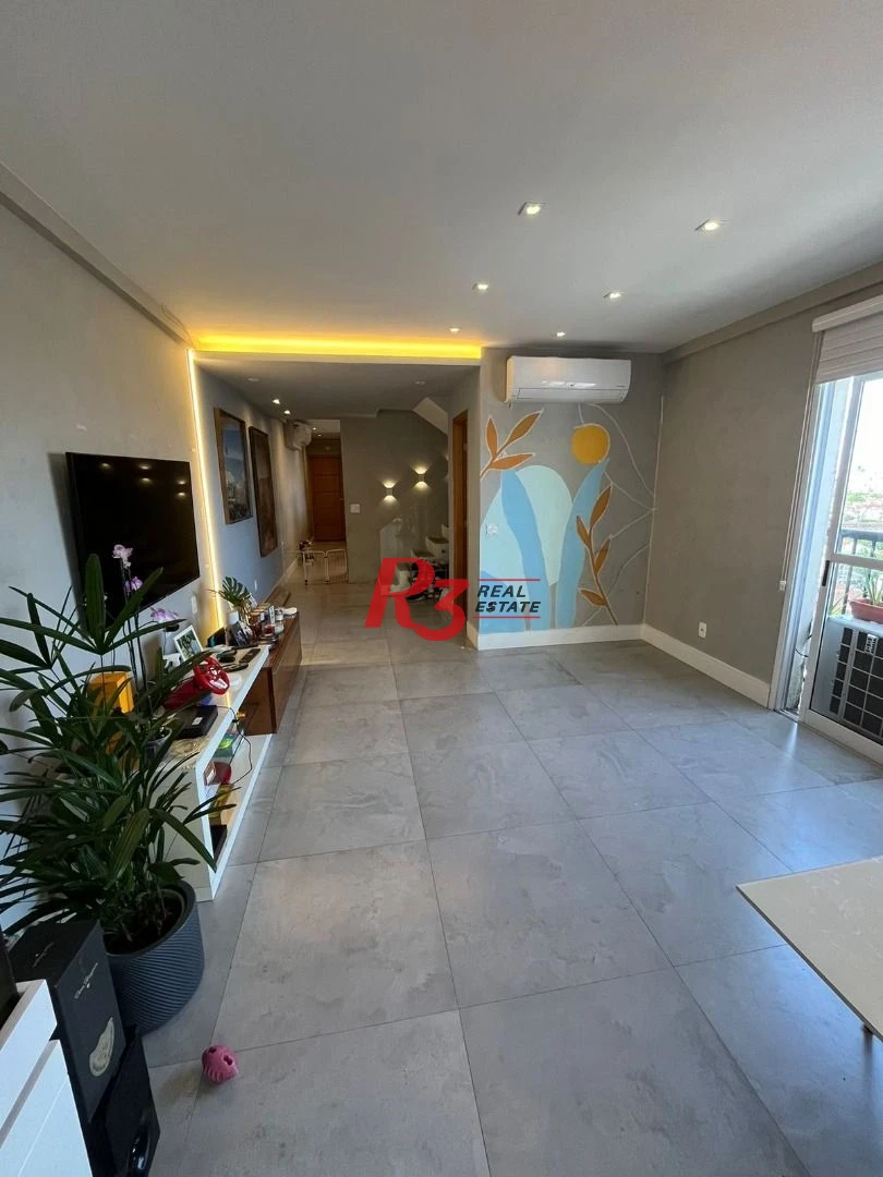 Apartamento Duplex à venda, 131 m² por R$ 940.000,00 - Encruzilhada - Santos/SP