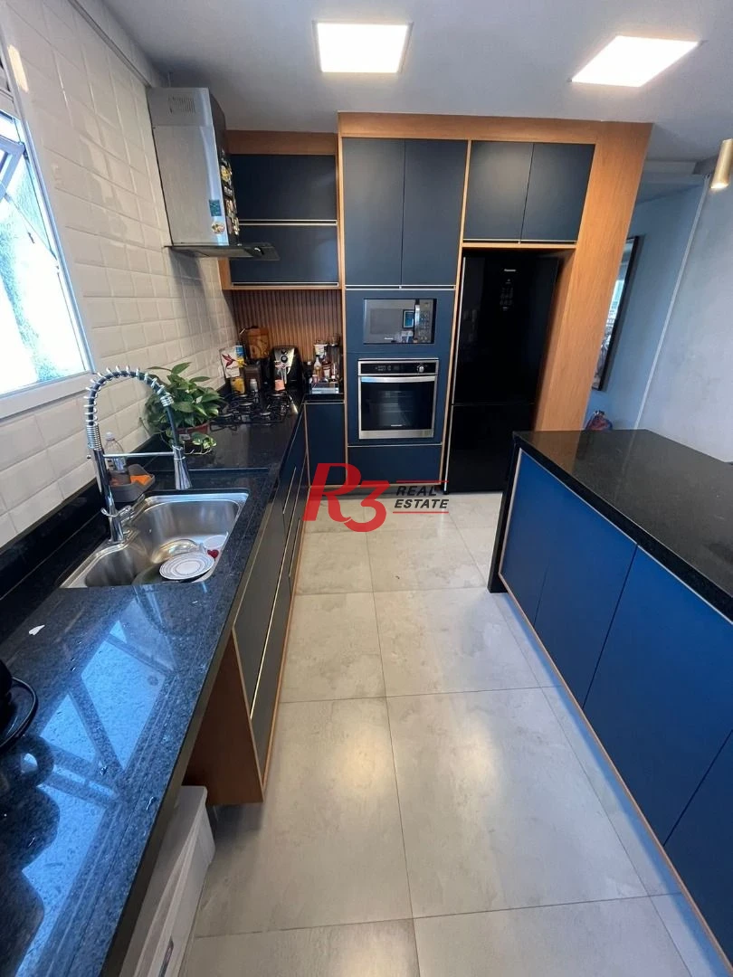 Apartamento Duplex à venda, 131 m² por R$ 940.000,00 - Encruzilhada - Santos/SP