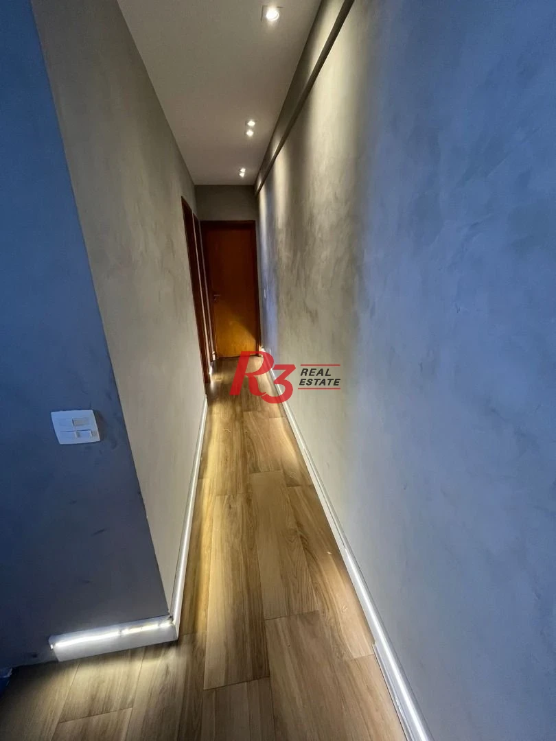 Apartamento Duplex à venda, 131 m² por R$ 940.000,00 - Encruzilhada - Santos/SP
