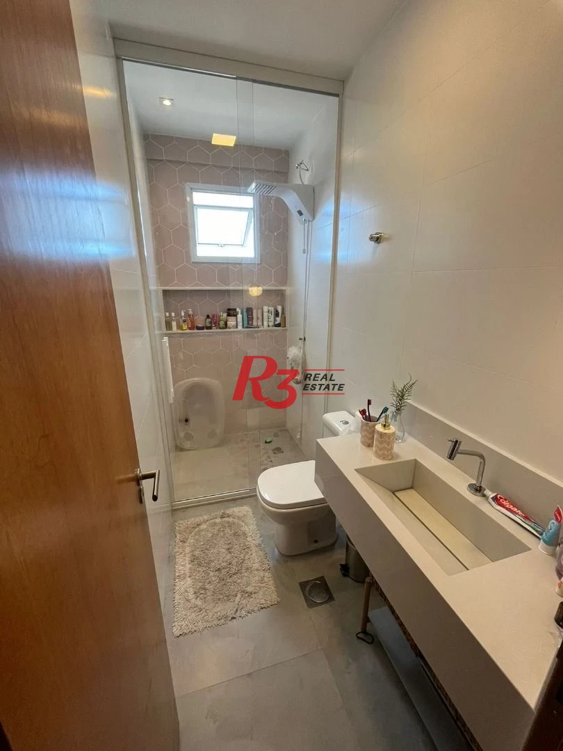 Apartamento Duplex à venda, 131 m² por R$ 940.000,00 - Encruzilhada - Santos/SP
