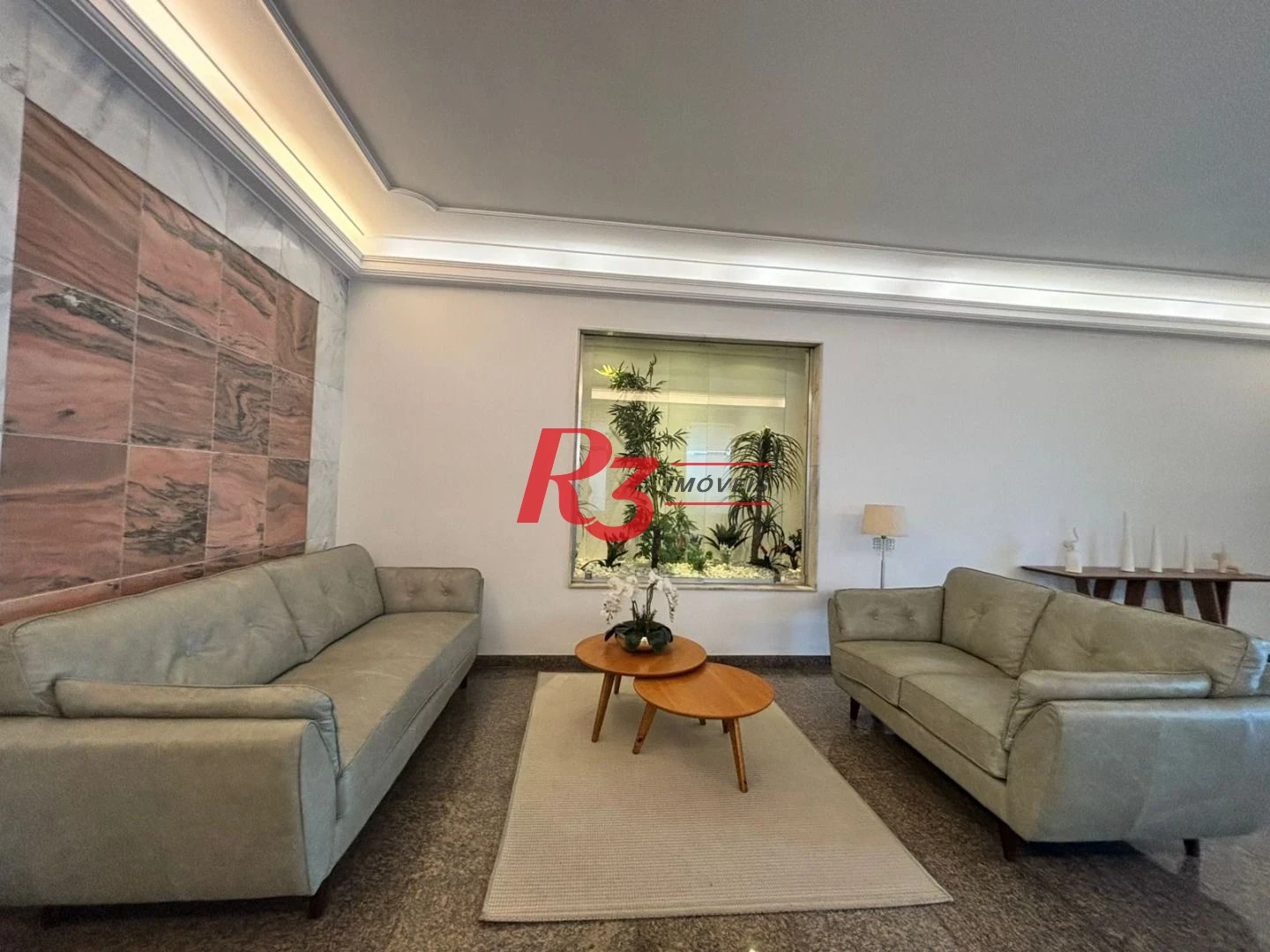 Apartamento com 2 dormitórios para alugar, 115 m² por R$ 5.622,23/mês - Gonzaga - Santos/SP