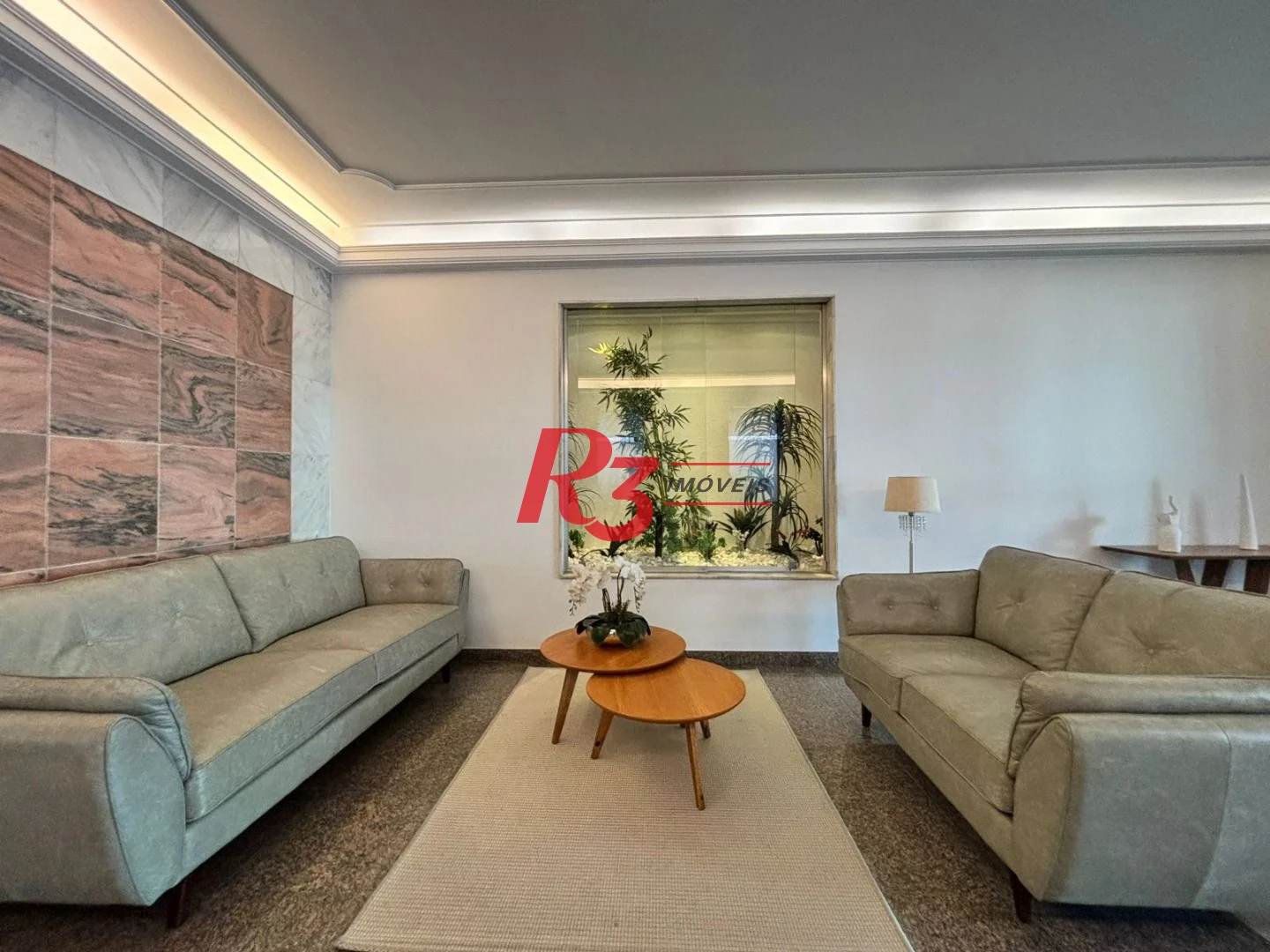 Apartamento com 2 dormitórios para alugar, 115 m² por R$ 5.622,23/mês - Gonzaga - Santos/SP