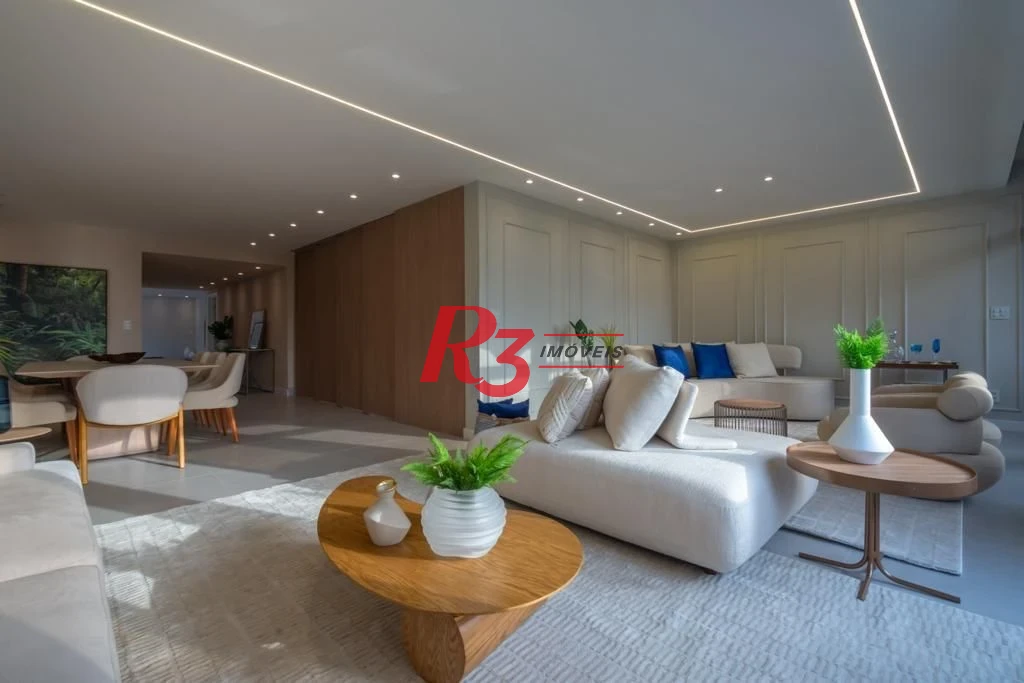 Apartamento com 4 dormitórios à venda, 270 m² por R$ 3.050.000,00 - Boqueirão - Santos/SP