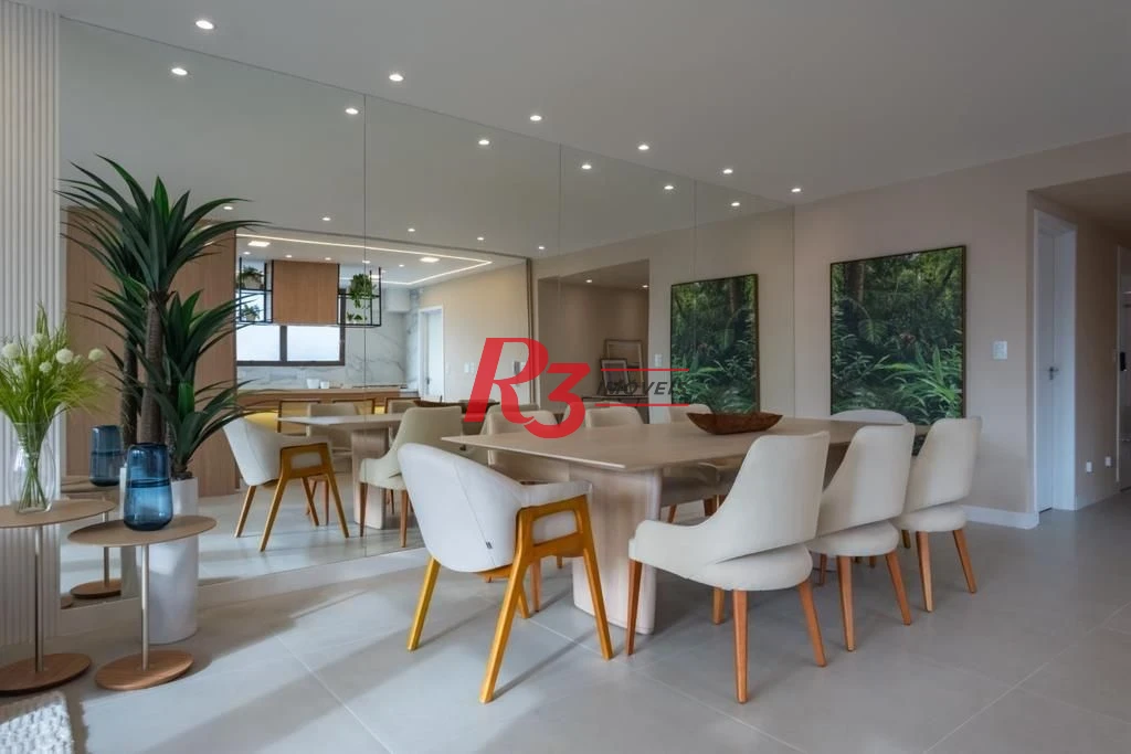 Apartamento com 4 dormitórios à venda, 270 m² por R$ 3.050.000,00 - Boqueirão - Santos/SP