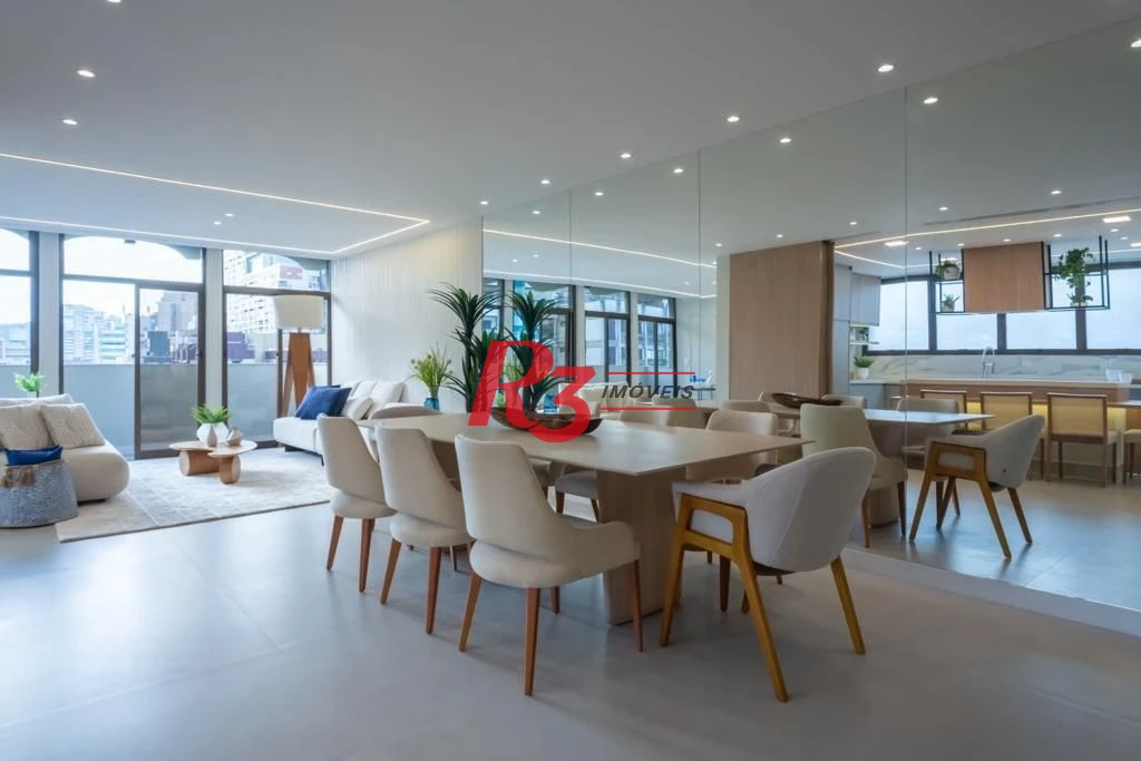 Apartamento com 4 dormitórios à venda, 270 m² por R$ 3.050.000,00 - Boqueirão - Santos/SP
