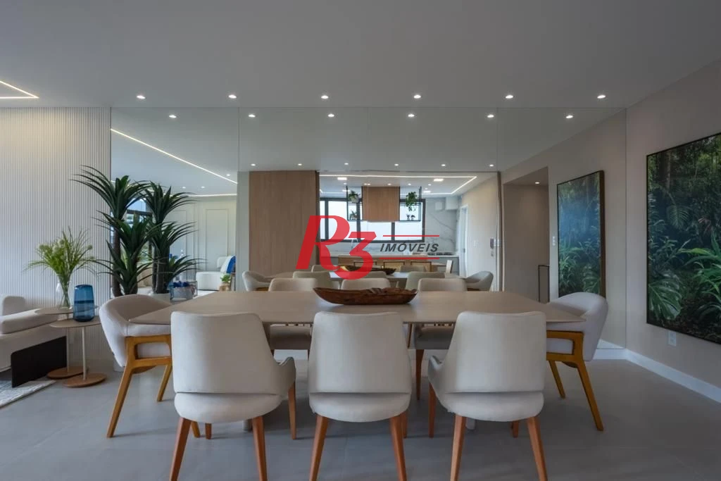 Apartamento com 4 dormitórios à venda, 270 m² por R$ 3.050.000,00 - Boqueirão - Santos/SP