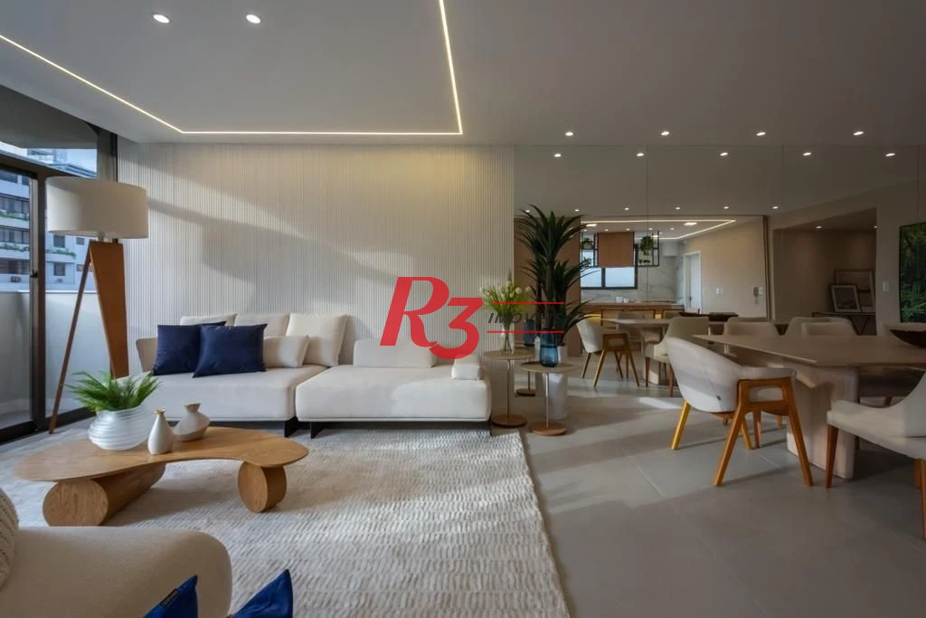 Apartamento com 4 dormitórios à venda, 270 m² por R$ 3.050.000,00 - Boqueirão - Santos/SP