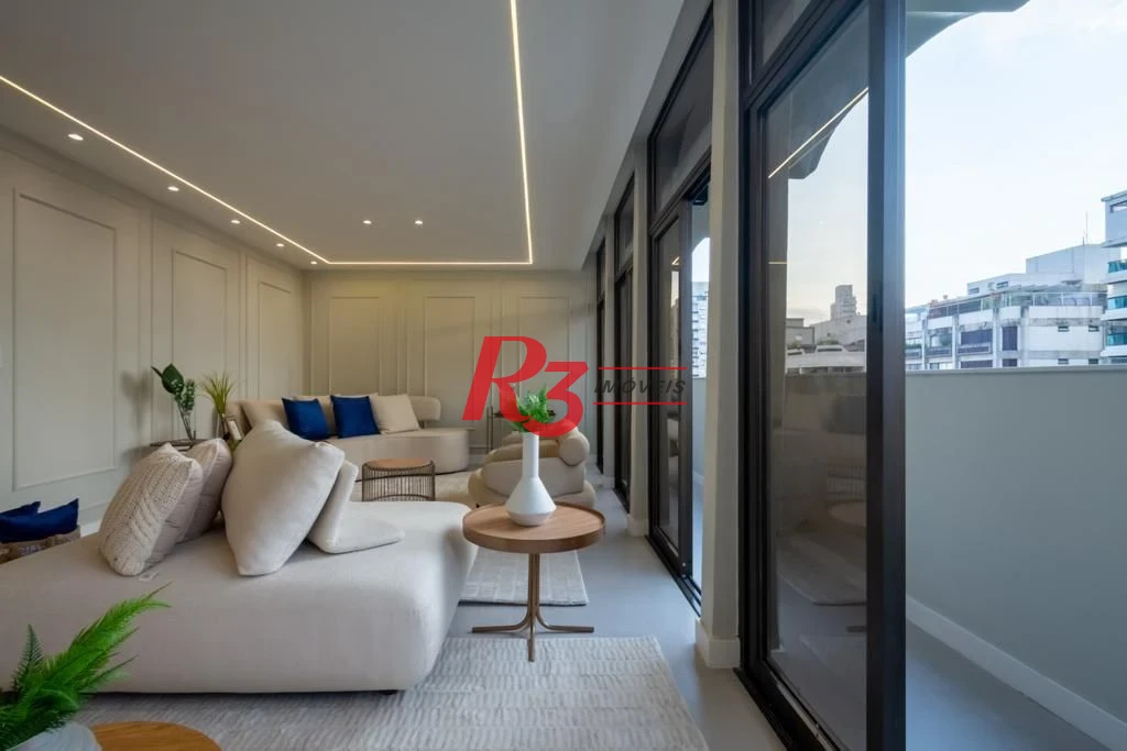 Apartamento com 4 dormitórios à venda, 270 m² por R$ 3.050.000,00 - Boqueirão - Santos/SP