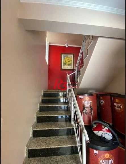 Casa com 5 dormitórios, 240 m² - Aparecida - Santos/SP
