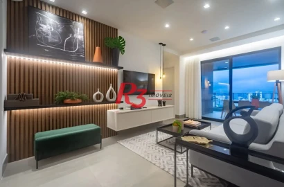 Apartamento à venda, 83 m² por R$ 1.214.500,00 - Boqueirão - Santos/SP