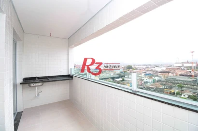 Apartamento à venda, 43 m² por R$ 425.000,00 - Macuco - Santos/SP