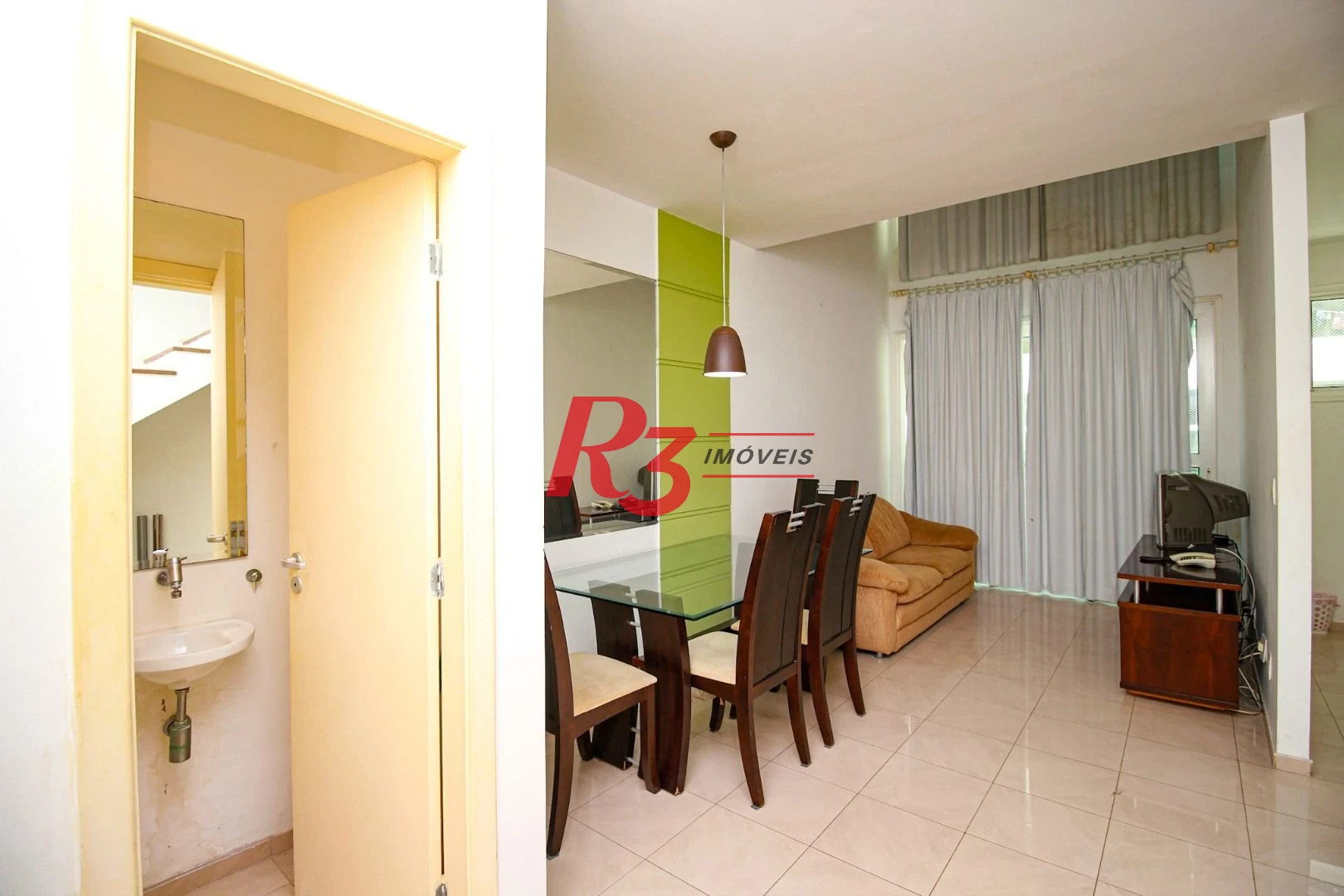 Loft com 1 dormitório à venda, 69 m² por R$ 590.000,00 - Gonzaga - Santos/SP
