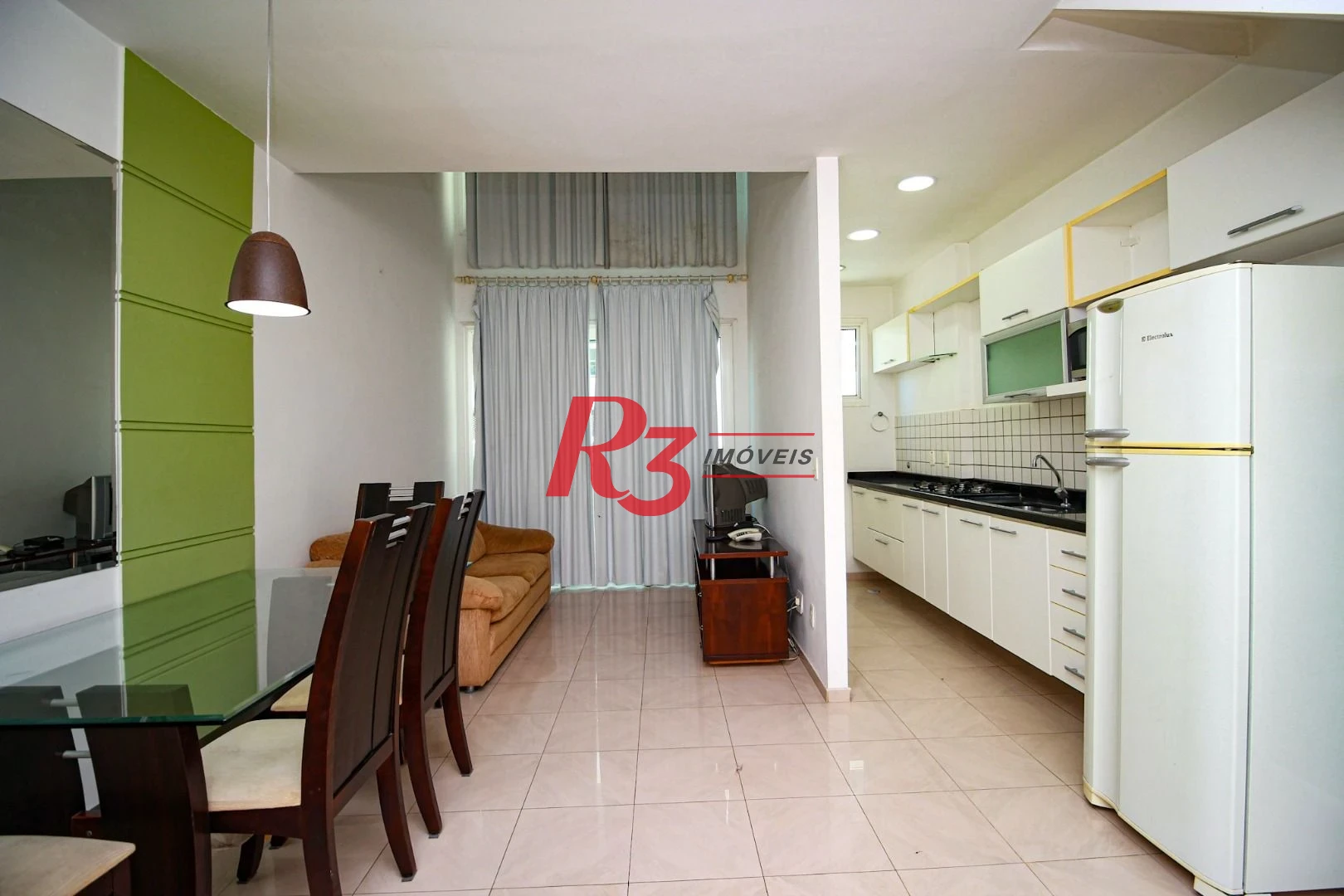 Loft com 1 dormitório à venda, 69 m² por R$ 590.000,00 - Gonzaga - Santos/SP