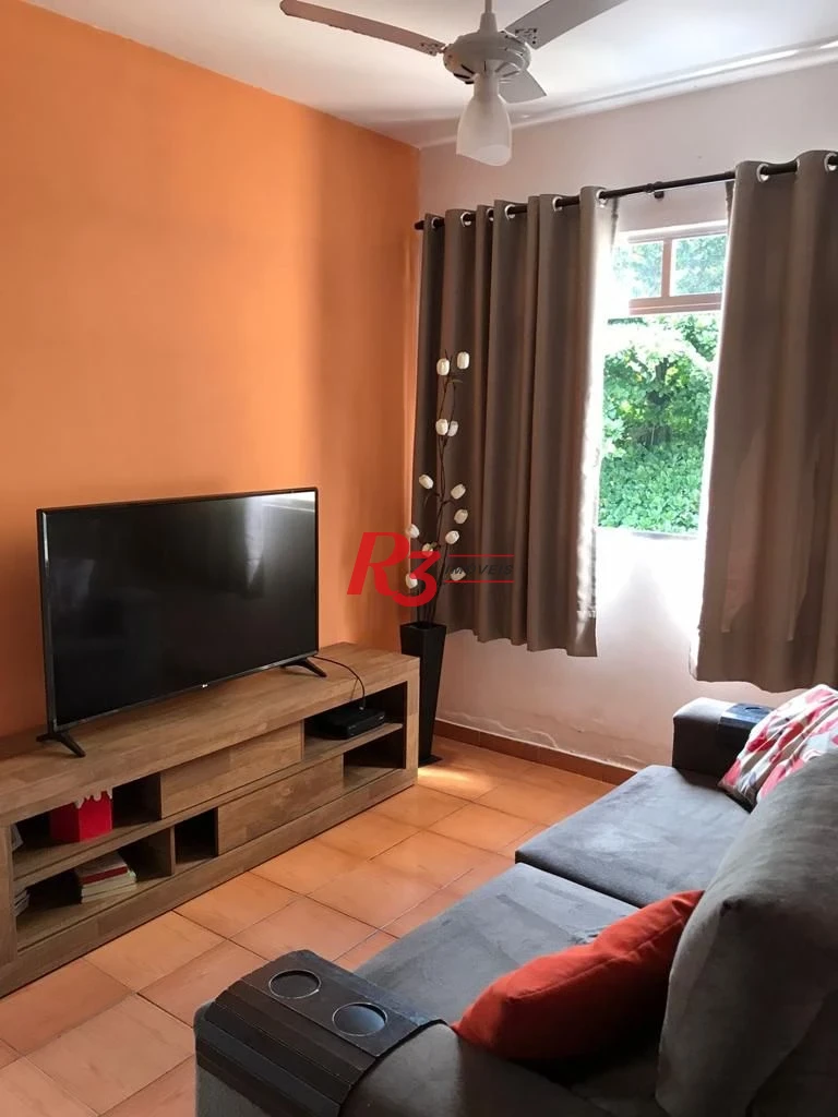 Apartamento com 2 dormitórios à venda, 67 m²  - Saboó - Santos/SP