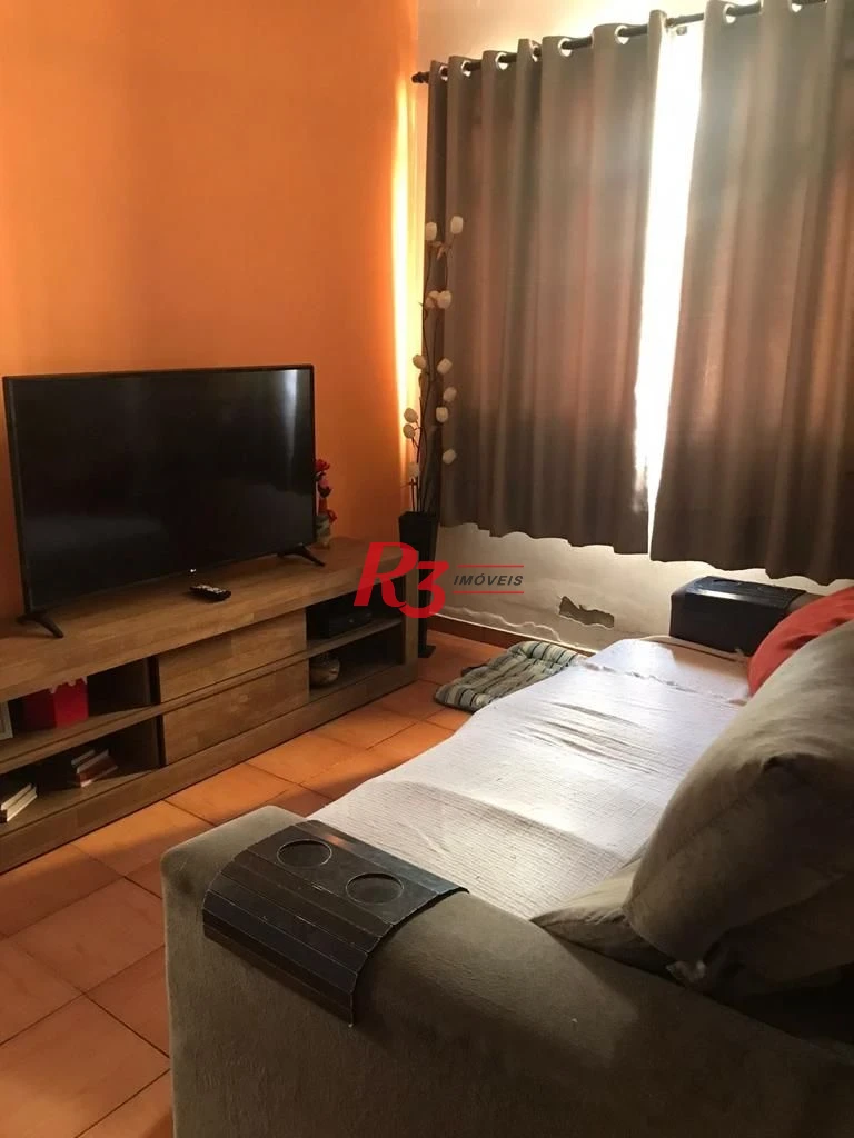 Apartamento com 2 dormitórios à venda, 67 m²  - Saboó - Santos/SP
