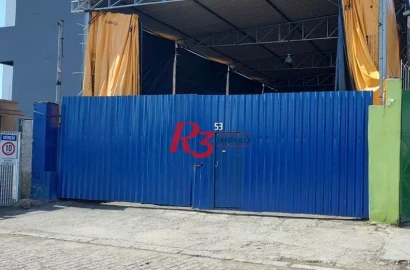 Galpão para alugar, 542 m² por R$ 25.000,00/mês - Macuco - Santos/SP