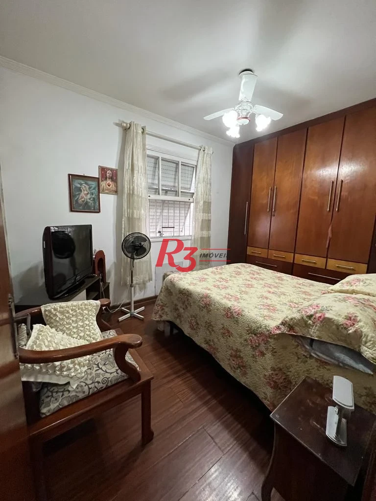 Apartamento à venda, 125 m² por R$ 530.000,00 - Embaré - Santos/SP