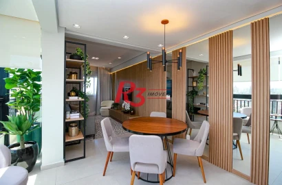 Apartamento à venda, 78 m² por R$ 972.910,00 - Marapé - Santos/SP