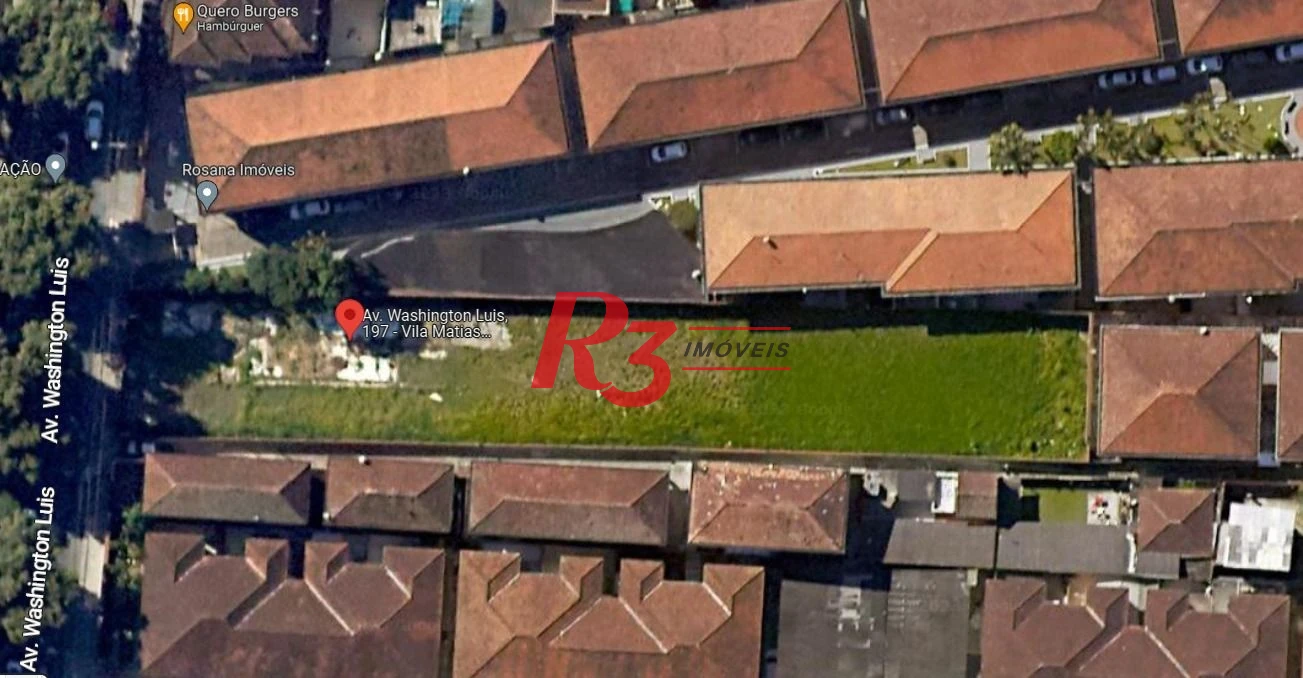 Terreno à venda, 1820 m² por R$ 11.710.000,00 - Boqueirão - Santos/SP