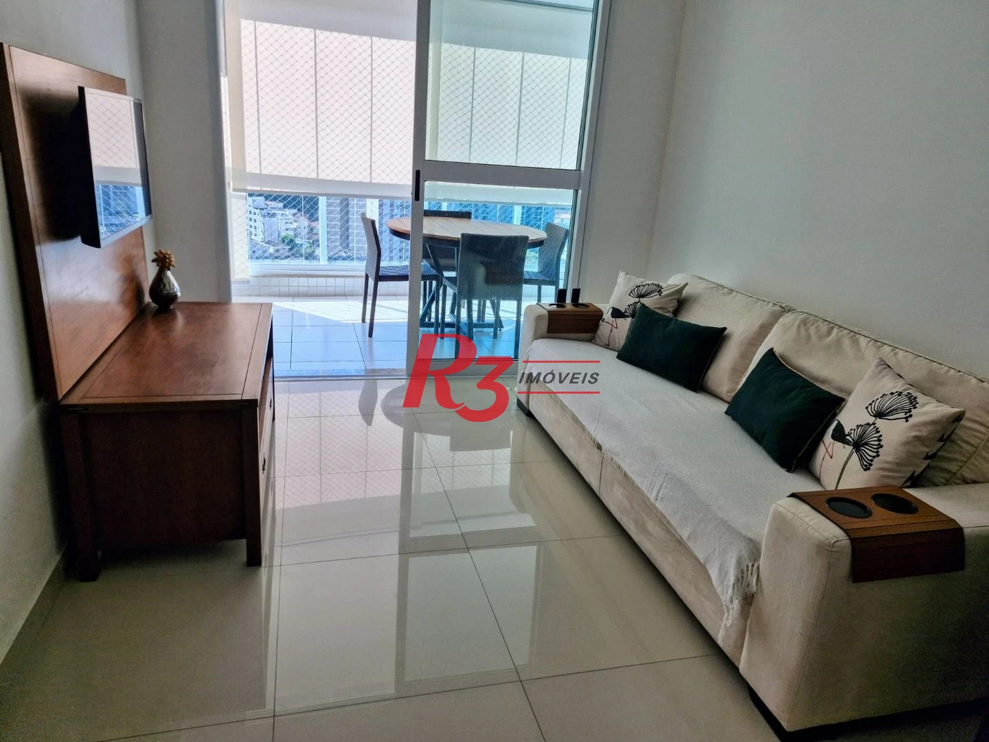 Apartamento com 2 dormitórios para alugar, 77 m² por R$ 5.000,00/mês - José Menino - Santos/SP