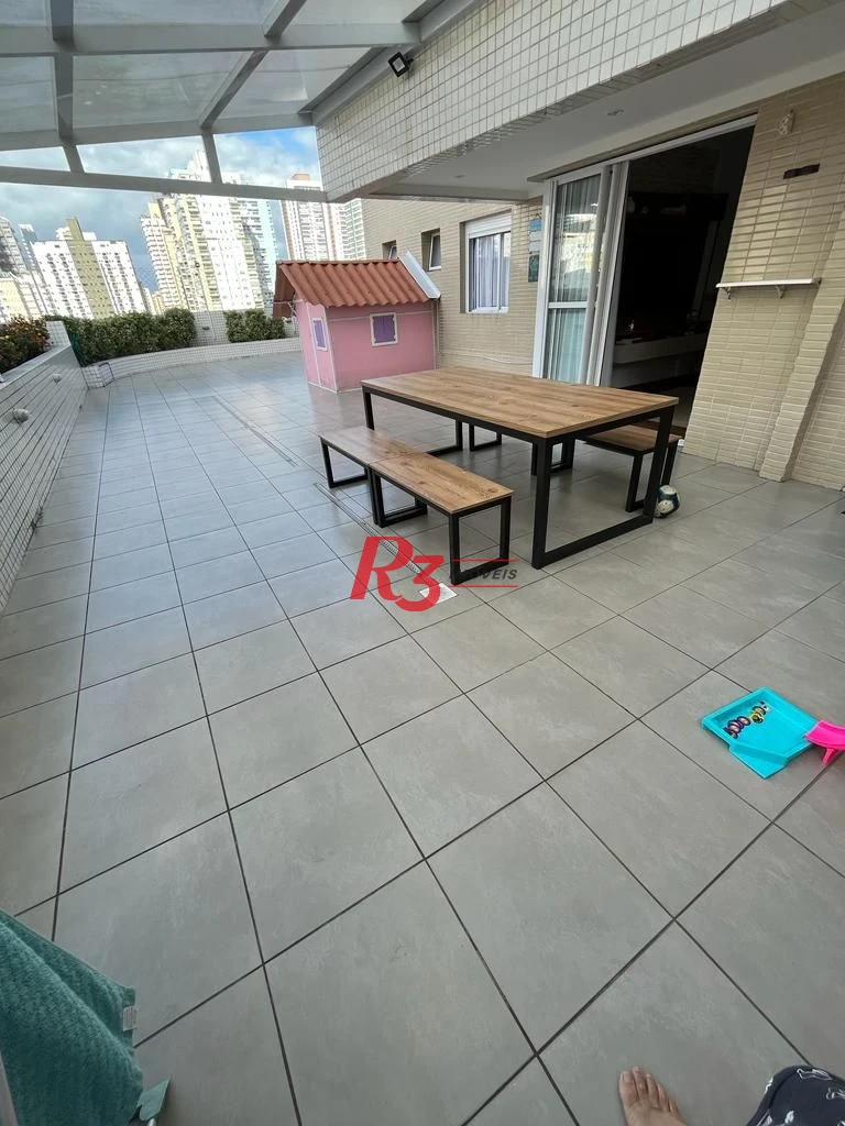Apartamento Garden à venda, 82 m² por R$ 1.224.000,00 - Campo Grande - Santos/SP